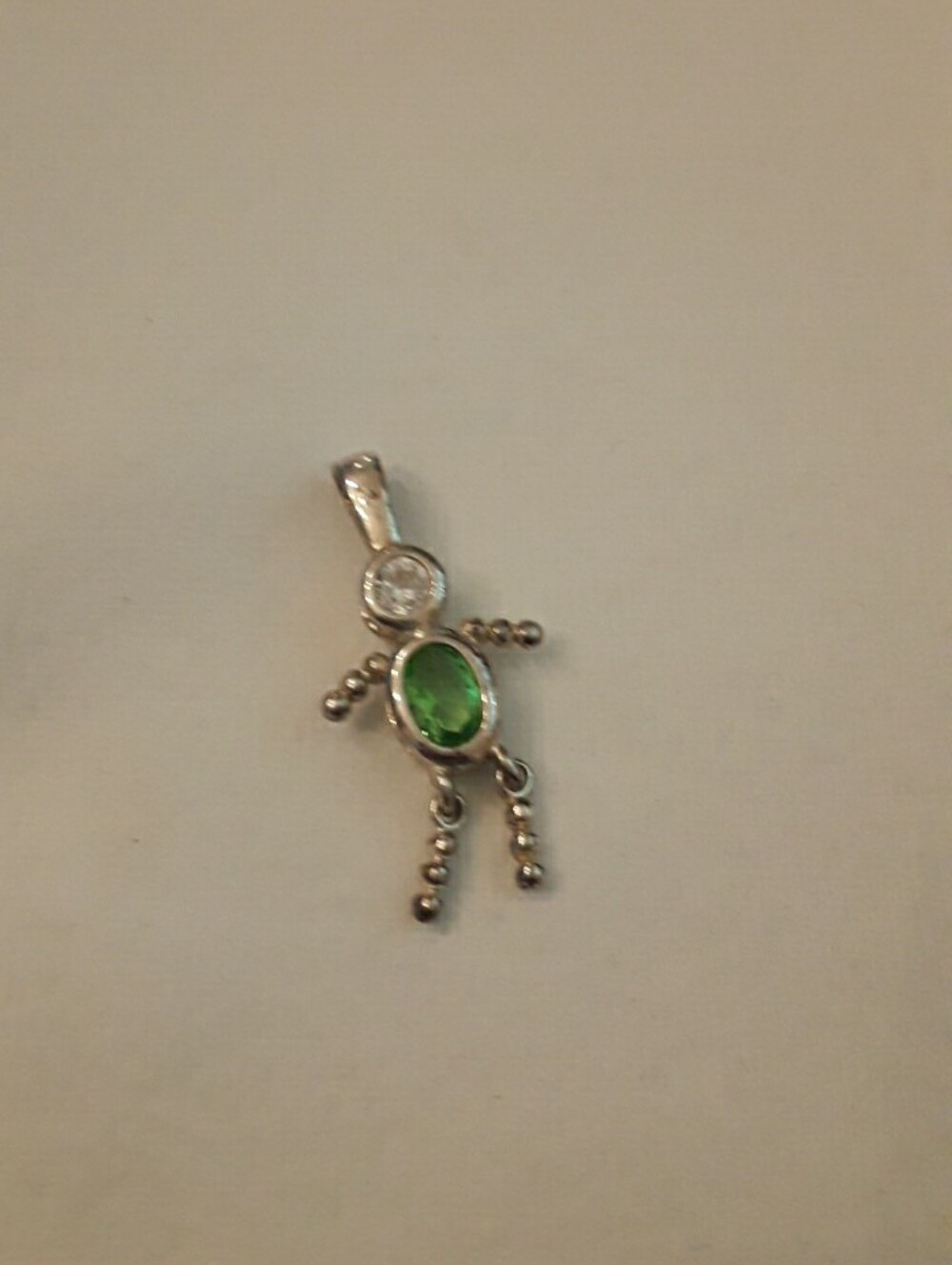 Birthday kid pendant 925 silver
